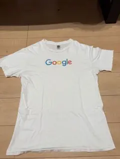 Google ロゴ Tシャツ ホワイト Mサイズ　USA製のサムネイル