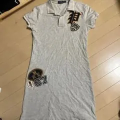Polo Ralph Lauren グレー ワンピース XS