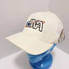 ち*ー様 90sビンテージFLEXFIT＊YUPOONG・DNA・ホワイト・デッのサムネイル