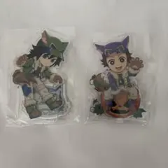 鬼滅の刃　ufotable cafe ハロウィン アクスタ　義勇、炭治郎