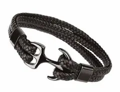 メンズ ブレスレット レザー 編み込み 腕輪  プレゼント