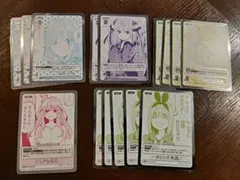 沙*霧様 五等分の花嫁カード　プロモ　銀箔枠　まとめ売り