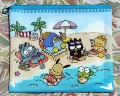 スシロー　サンリオ　はぴだんぶい コラボ　ポーチ　ビーチ　集合