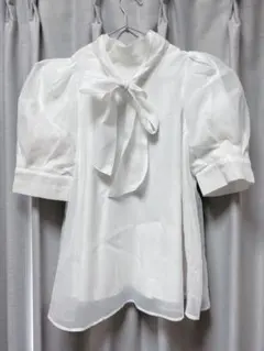 【INGNI】ボウタイ　半袖ブラウス