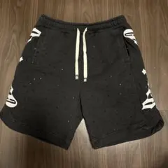 美品✨バーバリー ハーフパンツ スウェット TBモノグラム 黒 S相当