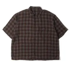 2025年最新】comoli レーヨンチェック オープンカラーシャツの人気