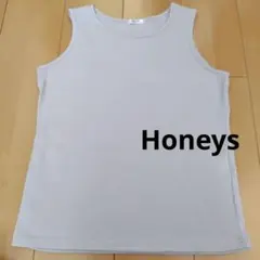 CINEMA CLUB Honeys ラメ入り タンクトップ ブルーのサムネイル