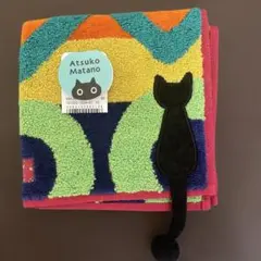 Atsuko Matano タオルハンカチ 猫モチーフのサムネイル