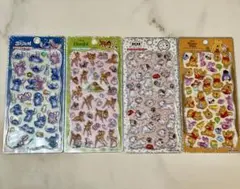 ディズニー プチドロ 新作 スティッチ・バンビ・101匹わんちゃん・プーさん