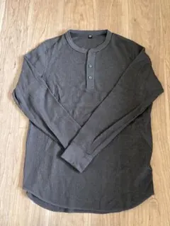 UNIQLO グレー 長袖カットソー L