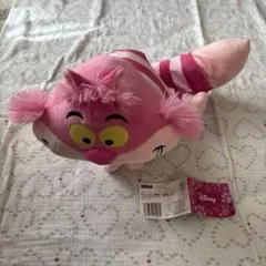 最終値下げ【美品】チェシャ猫　Lぬいぐるみ ディズニー　アリス