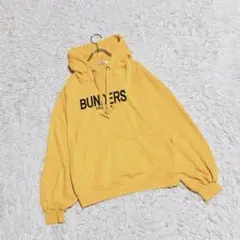 【Sureve】　ロゴパーカー　（Ｌ）　トレーナー　イエロー　薄手　カジュアル