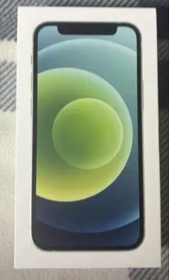 iPhone12 mini ミントグリーン外箱