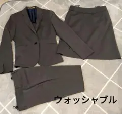 最終値引きです。ORIHICA　ウォッシャブルスーツ3点セット