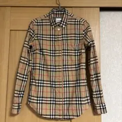 BURBERRY チェック柄 ボタンダウンシャツ