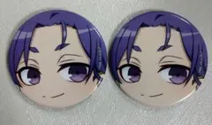 ブルーロック　スマイルベースカフェ　御影玲王　SD 缶バッジ　2個