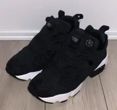 24cm 良品 REEBOK INSTA PUMP FURY OG ブラック 黒