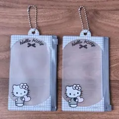 サンリオ チェーン付ファスナーケース ハローキティ