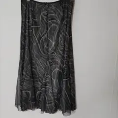 【クリスチャンオジャール 】涼しげチュールスカート 76cm（13）