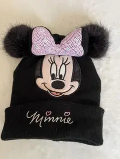 H&M ミニーマウス ニット帽 4T
