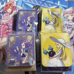ポケモン デッキシールド デッキケース　セット　ポケセン限定 アセロラ リーリエ