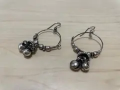 ヴィンテージ フープ リング デザインピアス