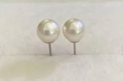 伊勢志摩英虞湾産あこや真珠 6.1 6.3mm パールピアス - メルカリ