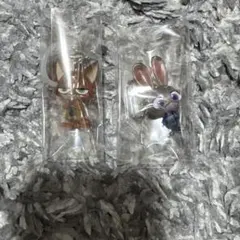 ズートピア めじるしアクセサリー ニック ジュディ ガチャ キーホルダー