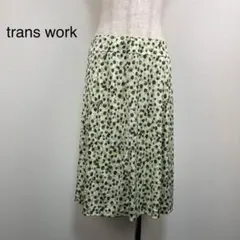 trans work スカート　グリーン　38号のサムネイル