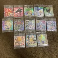 ドラゴンボール 超戦士シールウエハース シール 技R極 技GR ZR EGR