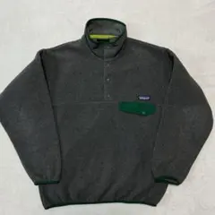 良品 90s パタゴニア シンチラスナップt S 97年 ジャマイカ製 グリーン 