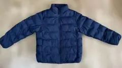 ユニクロ ネイビー ダウンジャケット 150