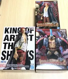 【新品未開封】ワンピース　シャンクス フランキー　フィギュア3体セット