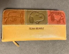 新品未使用 箱付き スヌーピー TEAM BEAGLE 長財布