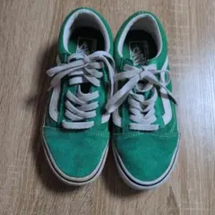 VANS スニーカー グリーン