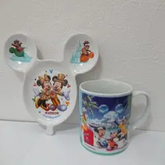 ディズニー マグカップ スーベニアプレート セット