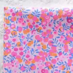 ウィルトシャー　プールパーティ　輸入リバティタナローン　30cm×50cm