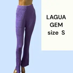 No.117 (☆)LAGUA GEM リブパンツ