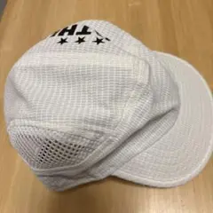 ATHLETA キャップ ホワイト　サッカー