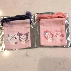 サンリオ　ちいかわ　ノベルティ　ミニ巾着のサムネイル