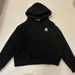 BALENCIAGA フーディ パーカー バックプリント ブラック BBロゴ短丈のサムネイル