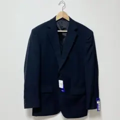 新品タグ付き　ネイビー カジュアルスーツ シングルボタン　春夏仕様　ジャケット