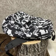 ミッキー　チェック柄リュック