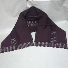 着物ショール シルク 絹 黒 和装 洋装