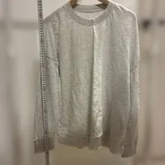 UNIQLO クルーネック スウェット グレー M