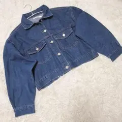 【美品❣️】プチフルール Petite Fleur Gジャン　ショート丈