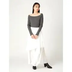 FRAY I.D フレイ アイディー オフショルデコルテリブニットのサムネイル