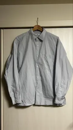 【UNIQLO C】長袖シャツ ストライプ柄 Mサイズ