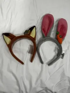 ズートピア　ニックとジュディのカチューシャセット