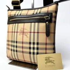 ◆ギャラ付/極美品/近年モデル◆Burberry ノバチェック ショルダーバッグのサムネイル